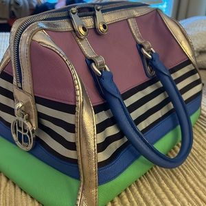 Henri Bendel multicolored satchel